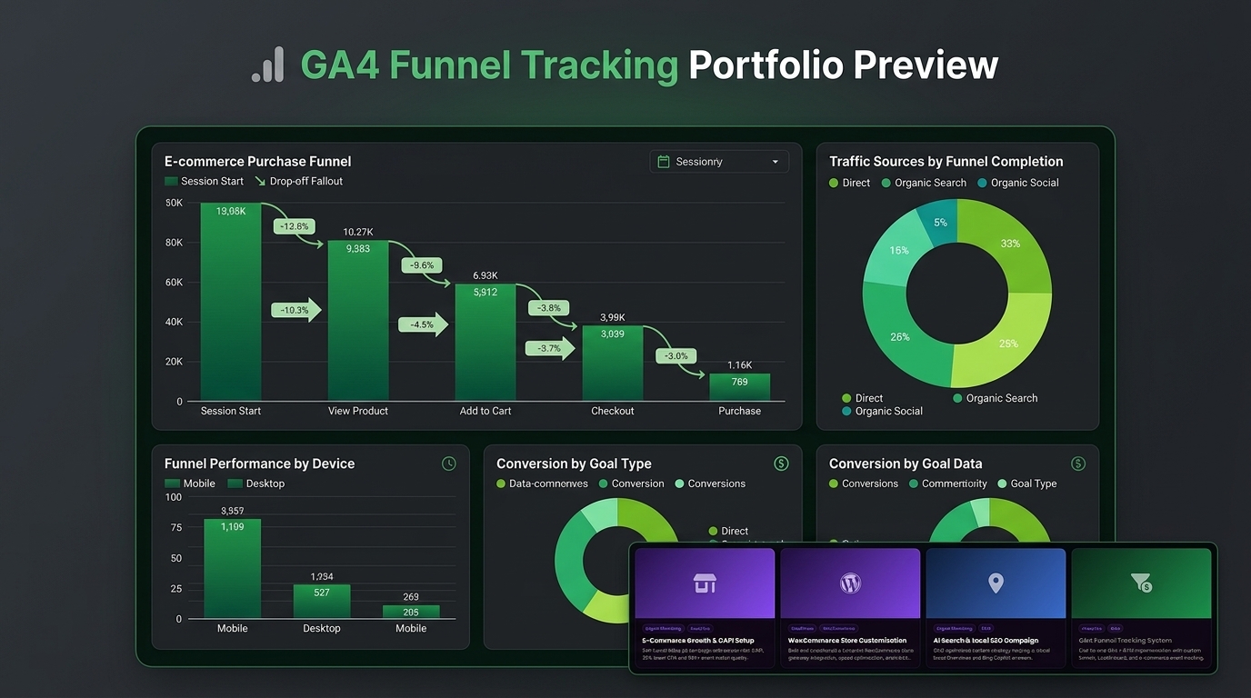GA4 Funnel Tracking System